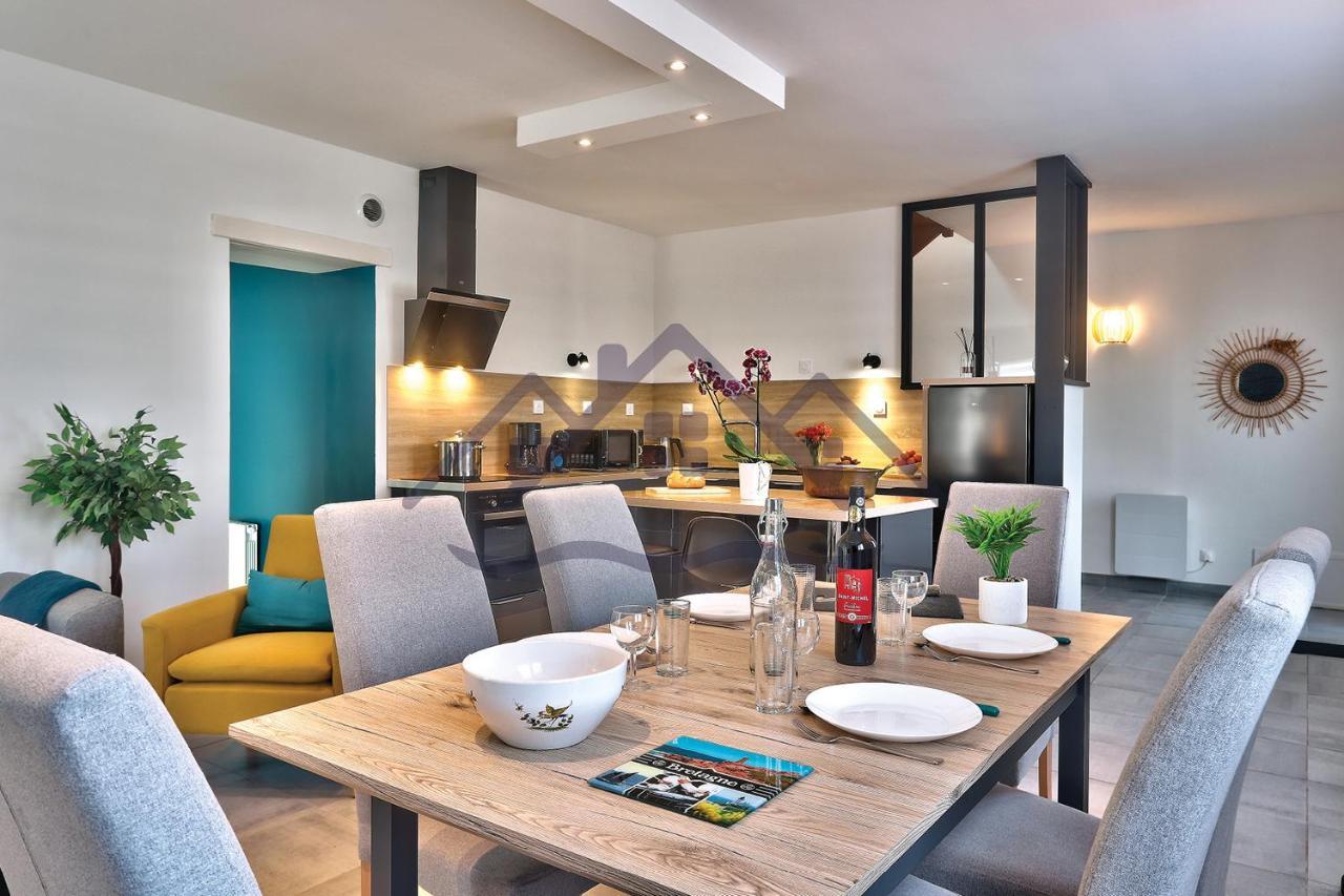 Localise - M33B - Kerbraz, Maison En Duplex Avec Jardin Clos Au Guilvinec - Tout A Pied, Plages, Port, Centre, Commerces, Marche - Wif Inclus - Linge De Lit Inclusヴィラ エクステリア 写真