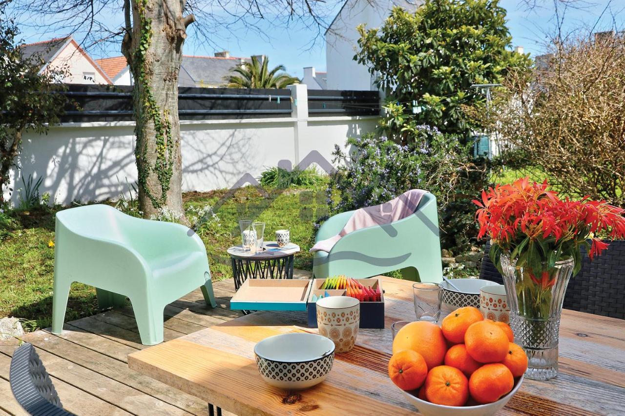 Localise - M33B - Kerbraz, Maison En Duplex Avec Jardin Clos Au Guilvinec - Tout A Pied, Plages, Port, Centre, Commerces, Marche - Wif Inclus - Linge De Lit Inclusヴィラ エクステリア 写真