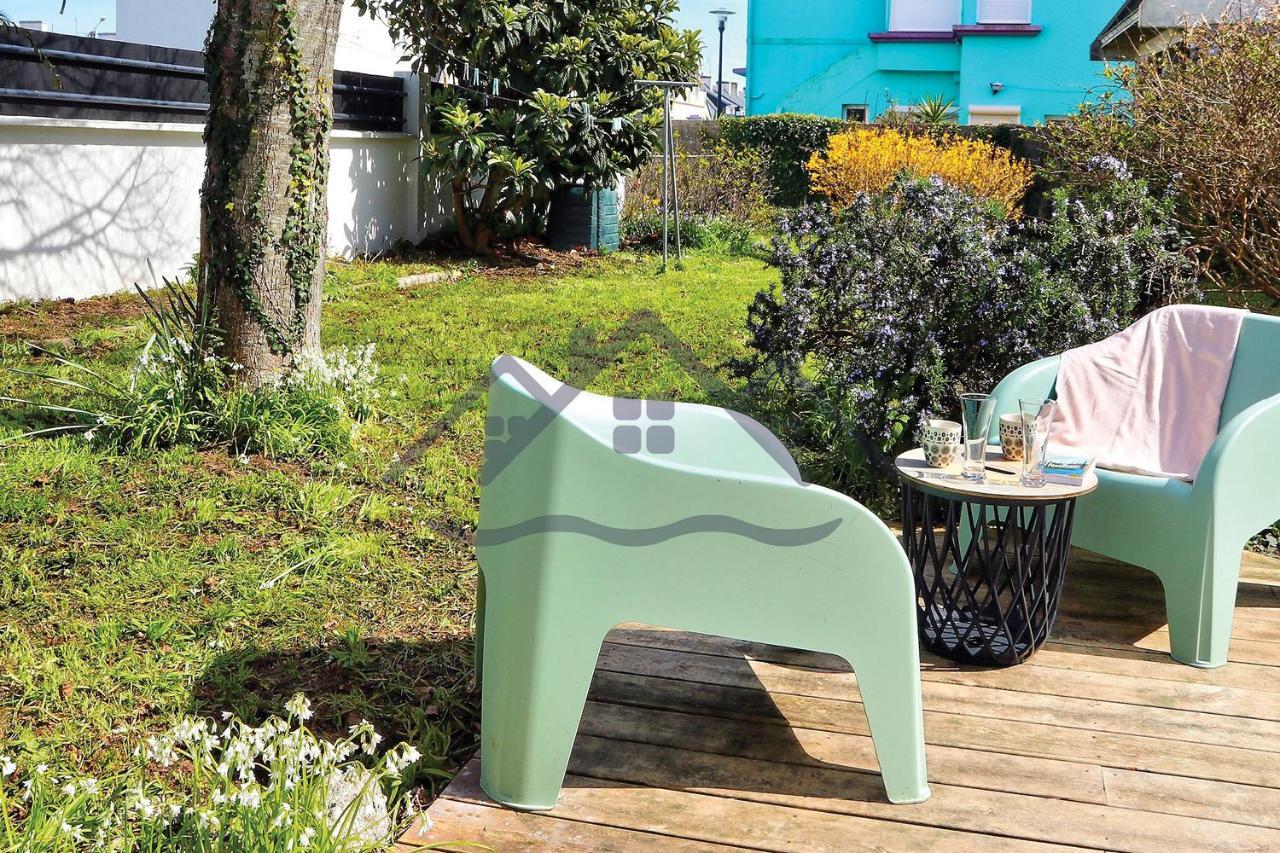 Localise - M33B - Kerbraz, Maison En Duplex Avec Jardin Clos Au Guilvinec - Tout A Pied, Plages, Port, Centre, Commerces, Marche - Wif Inclus - Linge De Lit Inclusヴィラ エクステリア 写真
