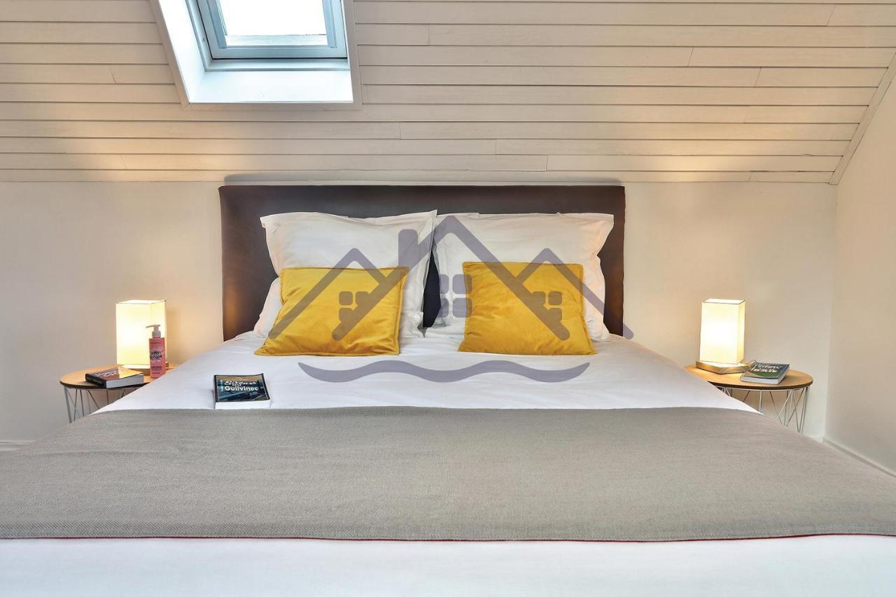 Localise - M33B - Kerbraz, Maison En Duplex Avec Jardin Clos Au Guilvinec - Tout A Pied, Plages, Port, Centre, Commerces, Marche - Wif Inclus - Linge De Lit Inclusヴィラ エクステリア 写真