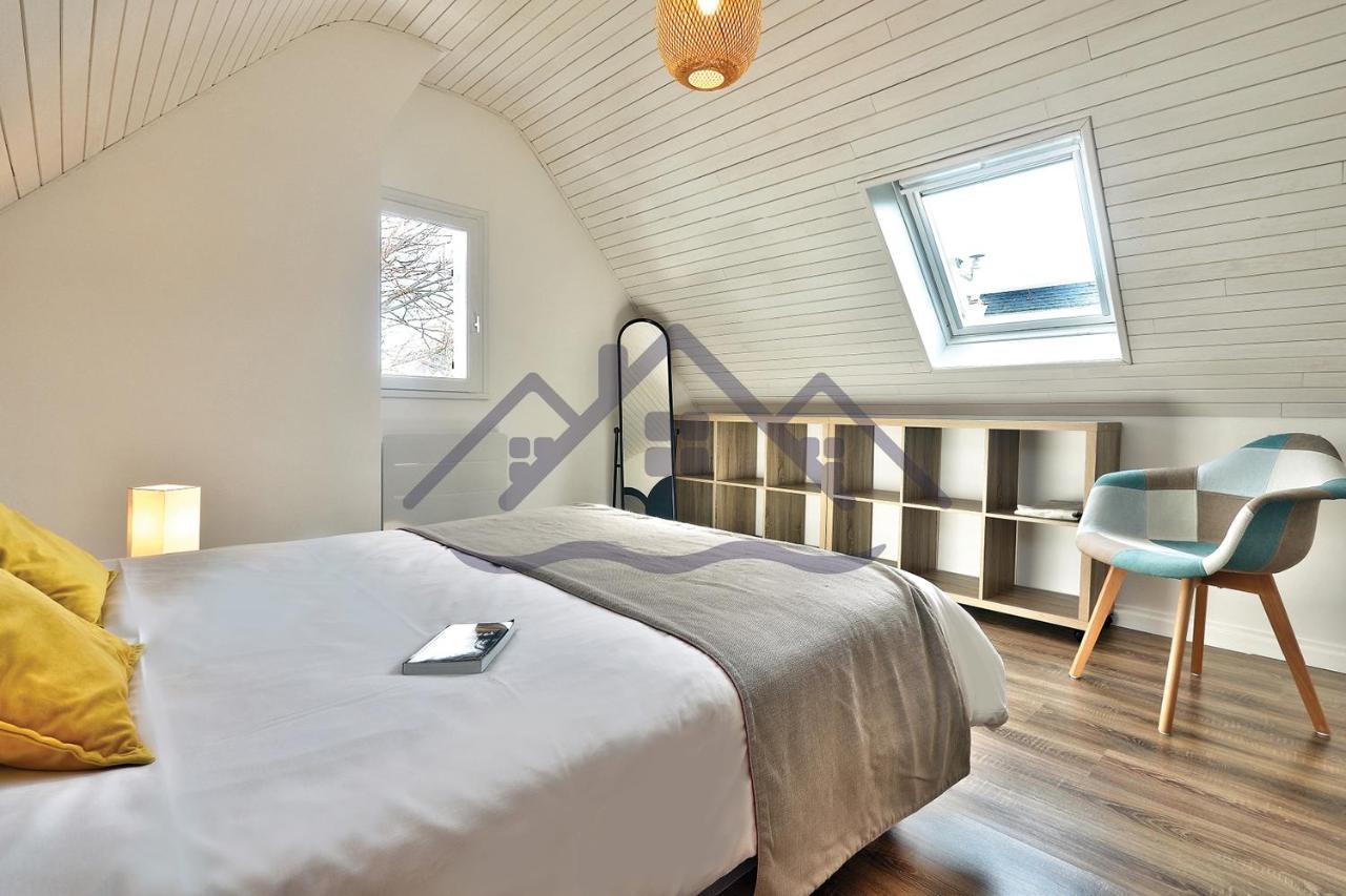 Localise - M33B - Kerbraz, Maison En Duplex Avec Jardin Clos Au Guilvinec - Tout A Pied, Plages, Port, Centre, Commerces, Marche - Wif Inclus - Linge De Lit Inclusヴィラ エクステリア 写真