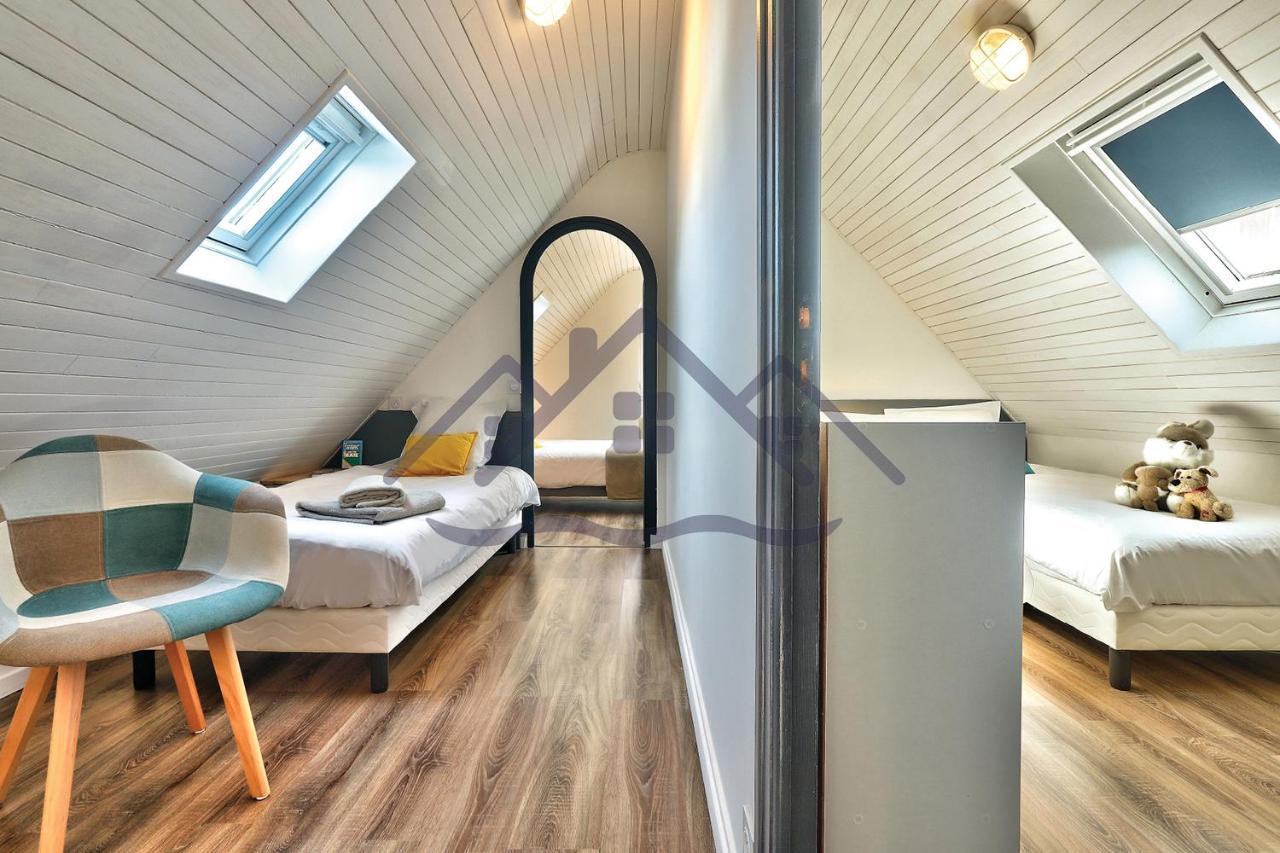 Localise - M33B - Kerbraz, Maison En Duplex Avec Jardin Clos Au Guilvinec - Tout A Pied, Plages, Port, Centre, Commerces, Marche - Wif Inclus - Linge De Lit Inclusヴィラ エクステリア 写真