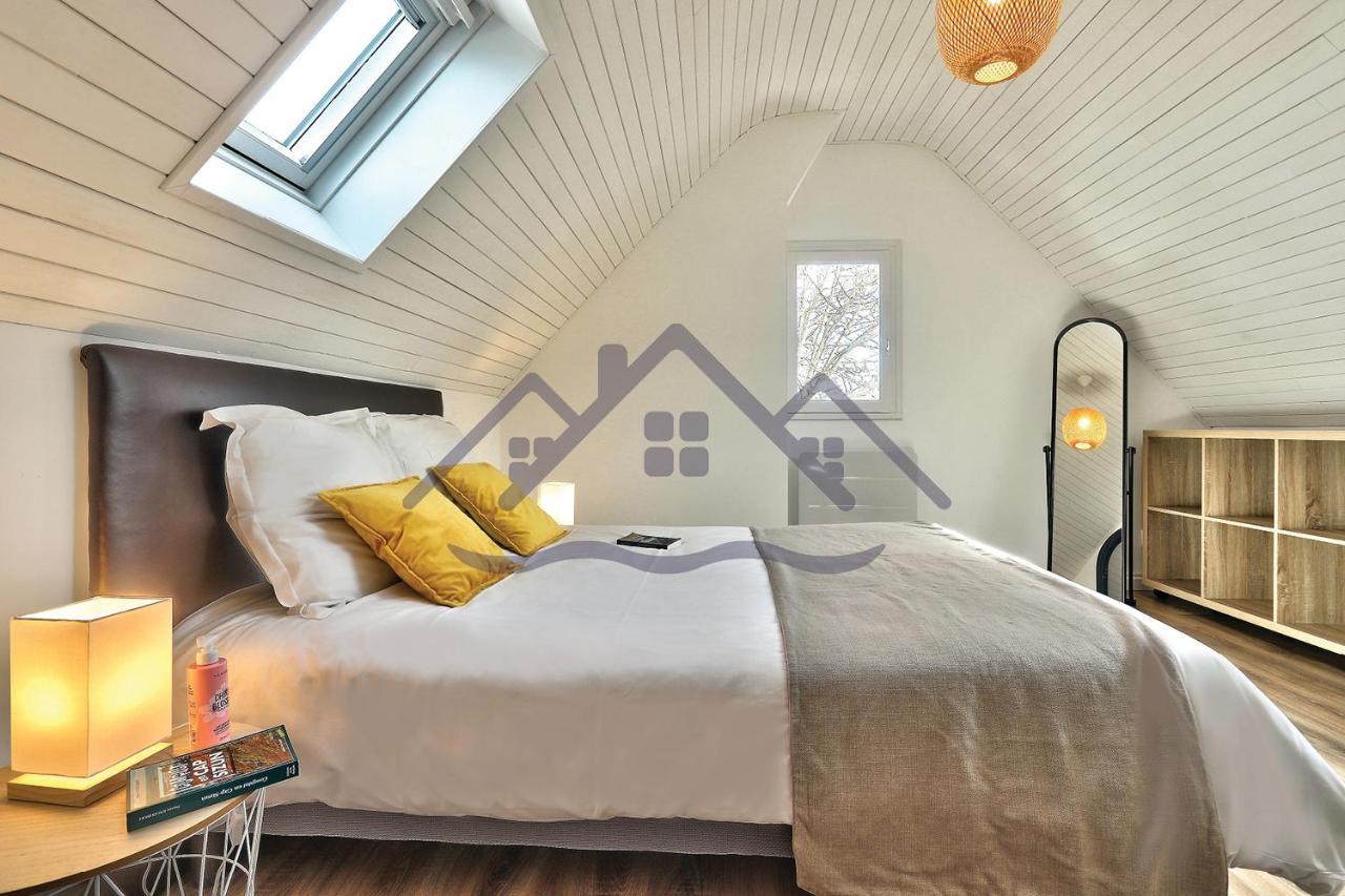 Localise - M33B - Kerbraz, Maison En Duplex Avec Jardin Clos Au Guilvinec - Tout A Pied, Plages, Port, Centre, Commerces, Marche - Wif Inclus - Linge De Lit Inclusヴィラ エクステリア 写真