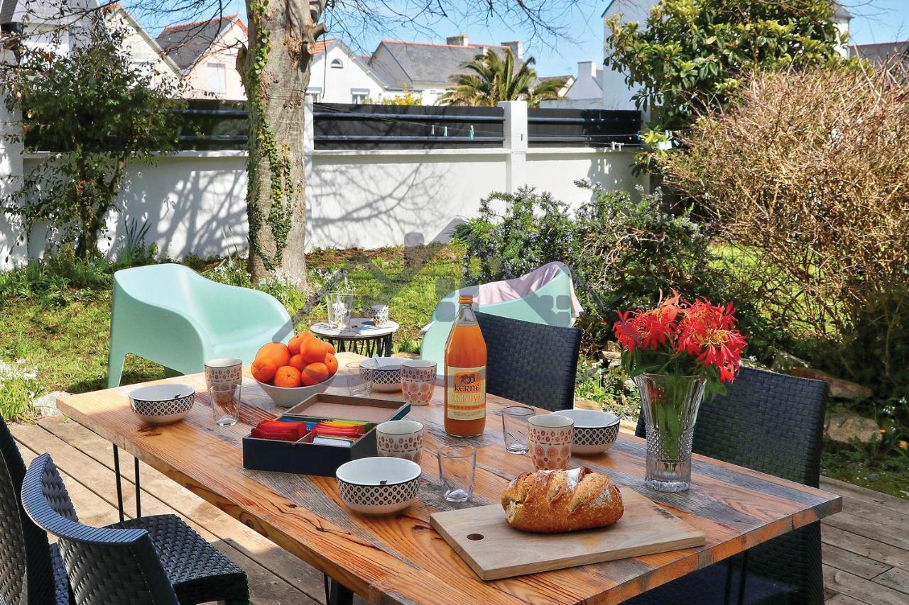 Localise - M33B - Kerbraz, Maison En Duplex Avec Jardin Clos Au Guilvinec - Tout A Pied, Plages, Port, Centre, Commerces, Marche - Wif Inclus - Linge De Lit Inclusヴィラ エクステリア 写真
