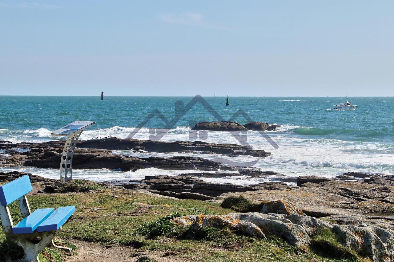 Localise - M33B - Kerbraz, Maison En Duplex Avec Jardin Clos Au Guilvinec - Tout A Pied, Plages, Port, Centre, Commerces, Marche - Wif Inclus - Linge De Lit Inclusヴィラ エクステリア 写真